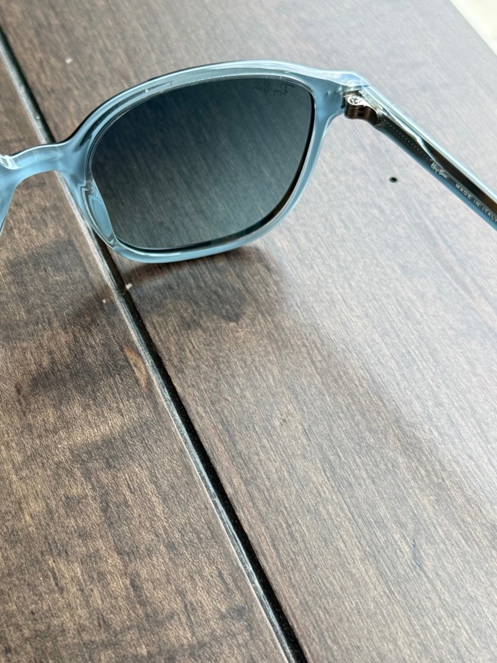 Ray-Ban Tortoiseshell Square Sunglasses with Original Leather Case - Picture 5 of 6